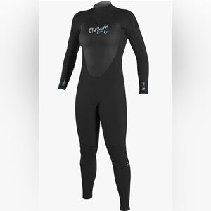O’Neill Wetsuits Women’s Epic 3/2 MM Back Zip Full Suit (Size 10)